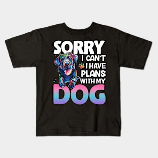 i love my dogs Kids T-Shirt